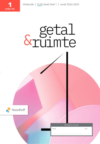 Getal en Ruimte 13e ed/FLEX deel 1 